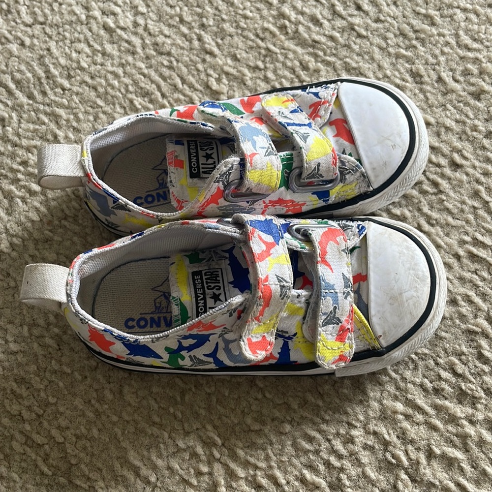 Toddler Boys Shark Converse